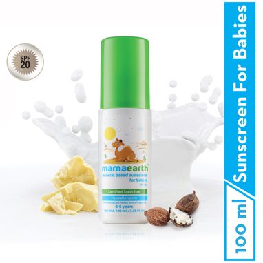 Baby sunscreen lotion