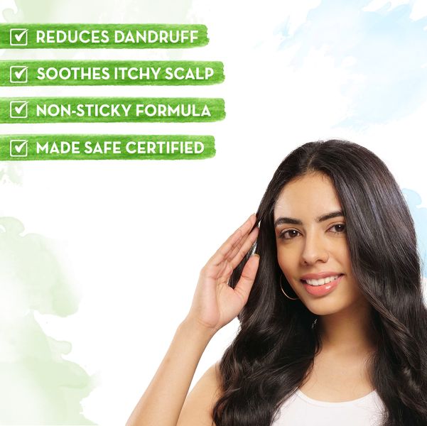 Tea tree hair oil booster reduces dandruff