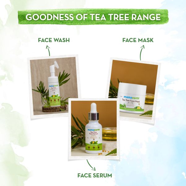 tea tree face mask with Salicylic Acid