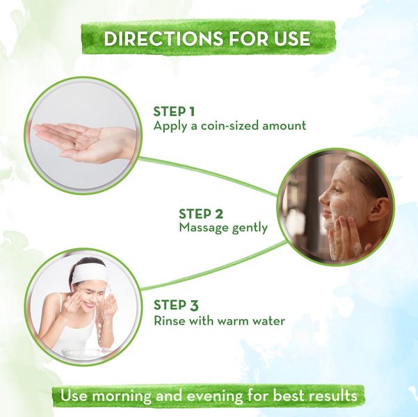 mamaearth tea tree face wash uses