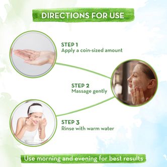 how to use mamaearth Tea tree oil face wash 