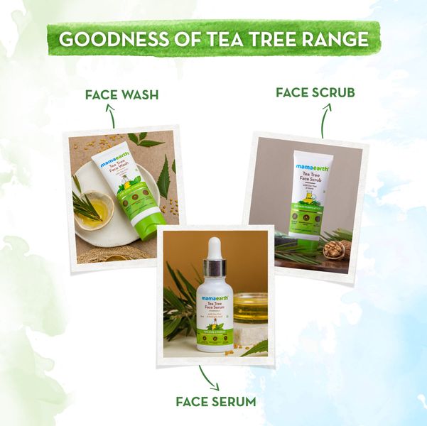 mamaearth tea tree range