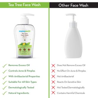 Tea Tree Face Wash is better than other in the market