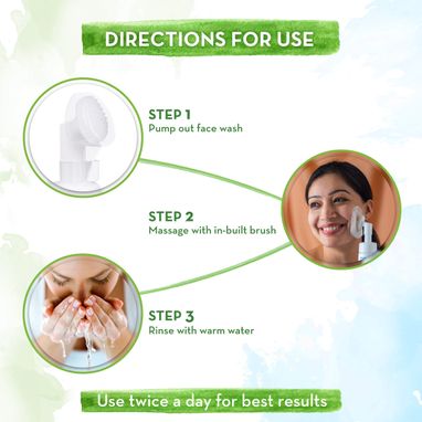 how to use Tea Tree Foaming Face Wash 