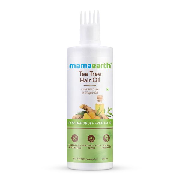 mamaearth tea tree hair oil