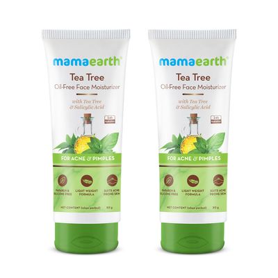 tea tree oil free face moisturizer for pimples and acne
