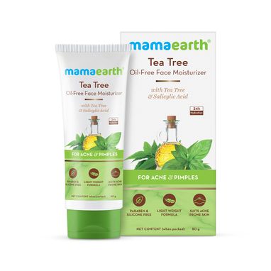mamaearth tea tree oil-free face moisturizer