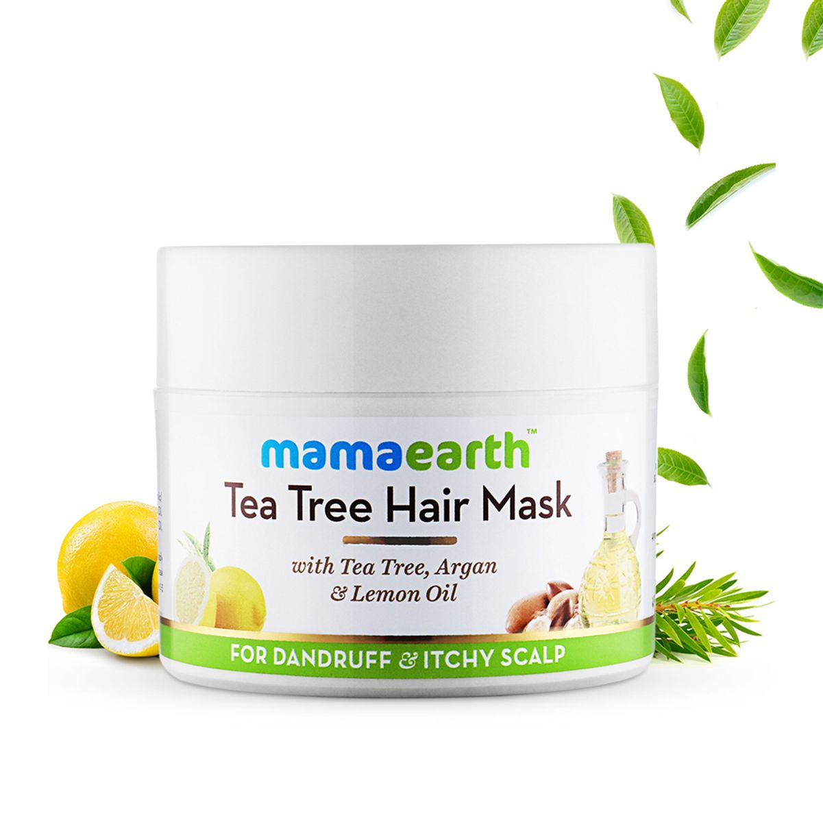 Hair Mask for Dandruff, Tea Tree Hair Mask | Mamaearth