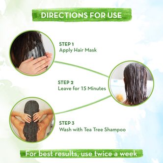 how to use hair mask for dandruff