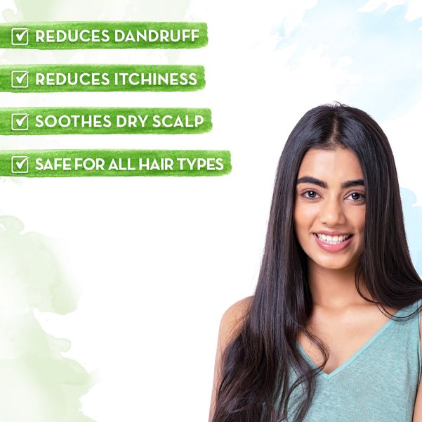 mamaearth tea tree shampoo reduces dandruff
