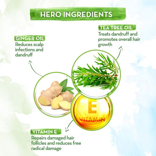 mamaearth tea tree shampoo key ingredients 