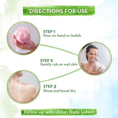 How to use Ubtan Body Wash