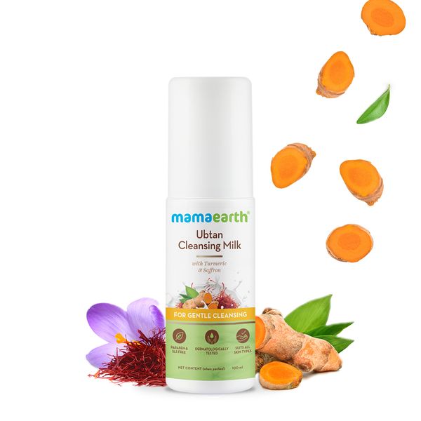 mamaearth Ubtan Cleansing Milk for the face