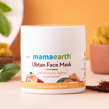 mamaearth ubtan face mask
