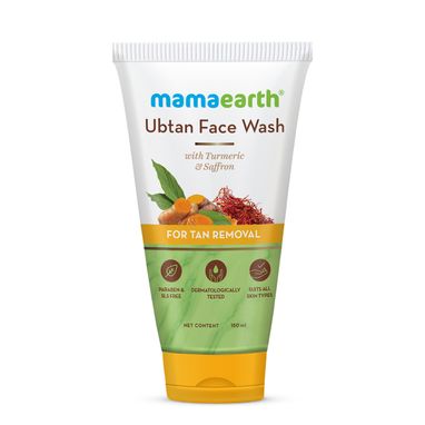 mamaearth ubtan face wash
