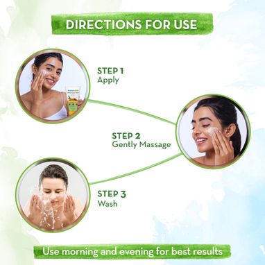 ubtan face wash uses
