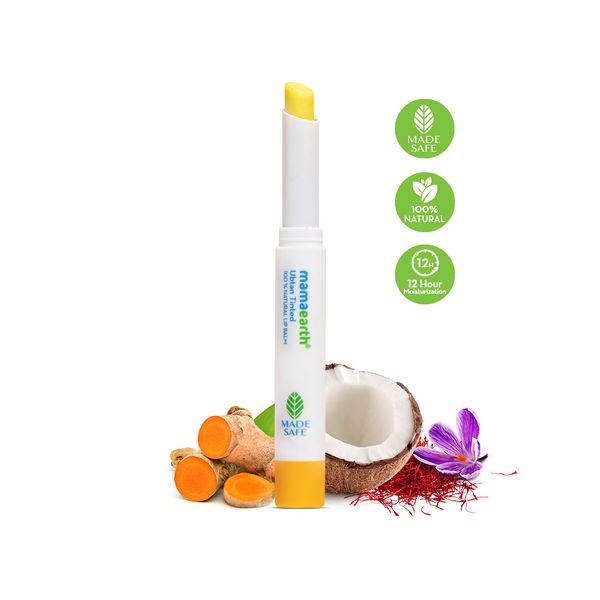 Ubtan Lip Balm for Dark Lips with Turmeric & Saffron 2 g