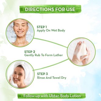 how to use ubtan nourishing bathing soap