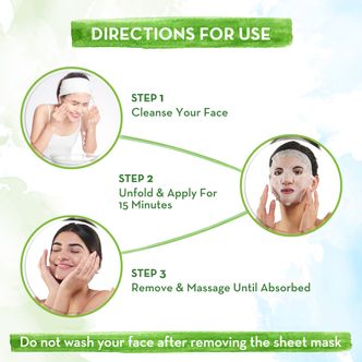 How to Use Ubtan Bamboo Sheet Mask