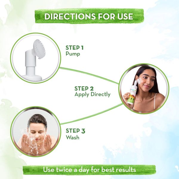 Ubtan Foaming Face Wash for Tan Removal 150ml Mamaearth