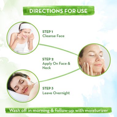 How To Use Ubtan Night Face Mask