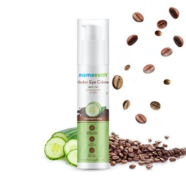 Mamaearth Under Eye Crème with Cucumber and Caffeine for Dark Circle - 50ml

