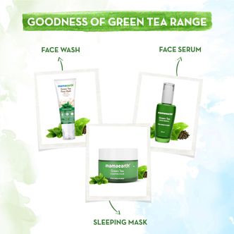 hydrating sleeping mask with green tea
