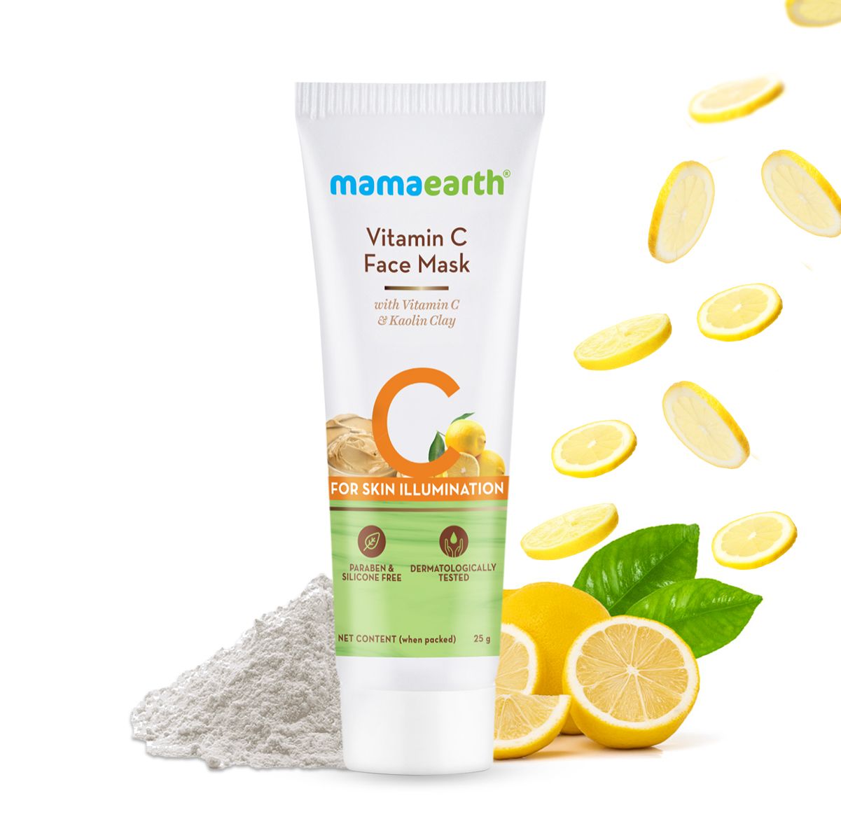 Mamaearth Vitamin c Face Mask with Kaolin Clay for Skin Illuminitation