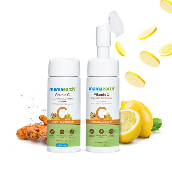 vitamin c face wash combo pack