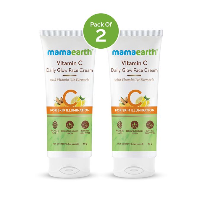 Vitamin C Daily Glow Face Cream - 80 g - Pack of 2