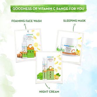 The goodness of vitamin c range from mamaearth