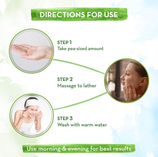 how to use mamaearth face wash 