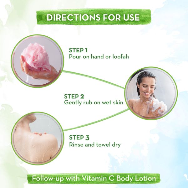 How To Use Mamaearth Vitamin C Body Wash 