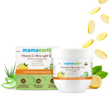 Mamaearth Vitamin C Gel, Water Based Moisturizer