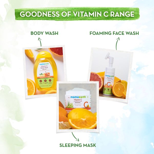 Mamaearth vitamin c range