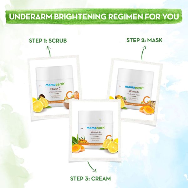 Underarm Cream with Vitamin C & Turmeric