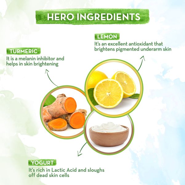 underarm scrub for Brighter Underarms