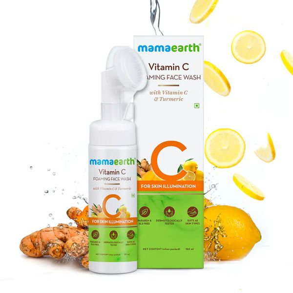 Mamaearth Vitamin C Foaming Face Wash Online in India