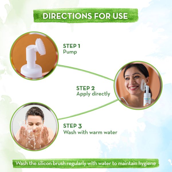 vitamin c foaming face wash uses