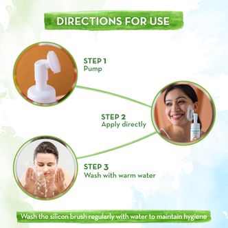 How to use Mamaearth vitamin c foaming face wash 