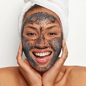 mamaearth charcoal face scrub for Gently Exfoliates