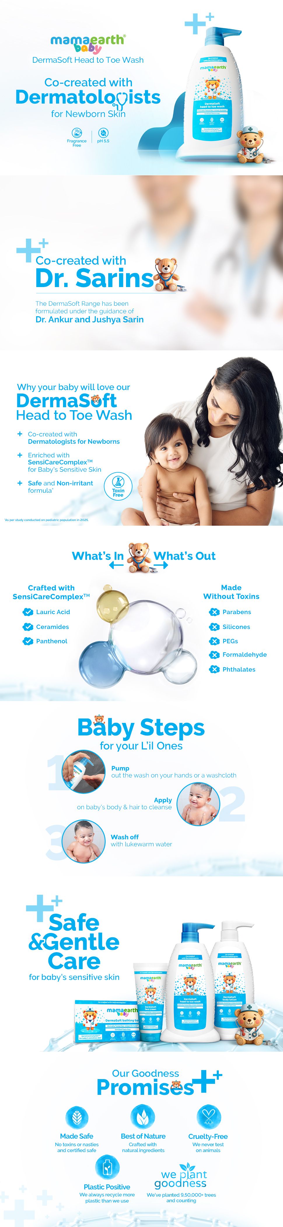 Derma Soft Head to Toe Wash