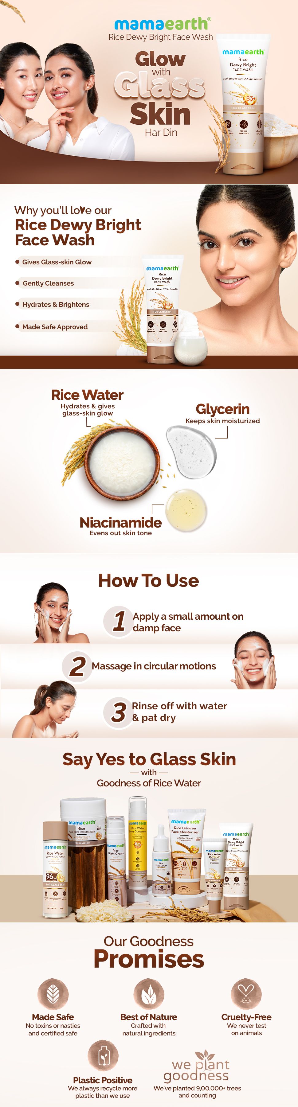 Mamaearth Rice Face Wash