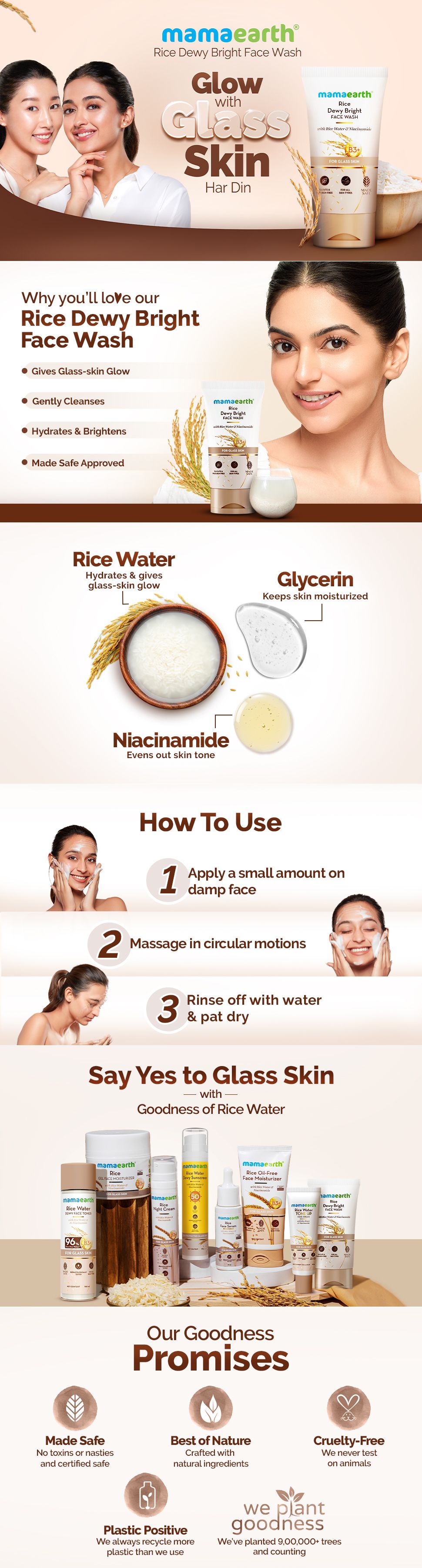 Mamaearth Rice Face Wash