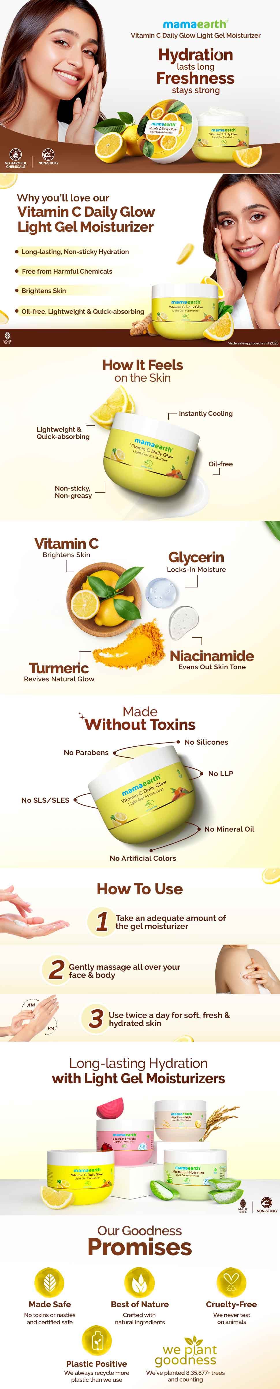 Vitamin C Daily Glow Light Gel Moisturizer
