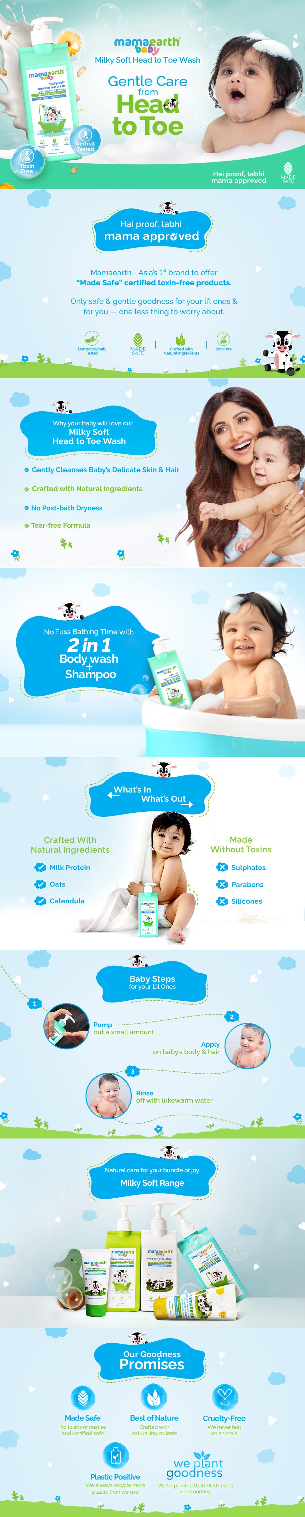 mamaearth top to toe wash