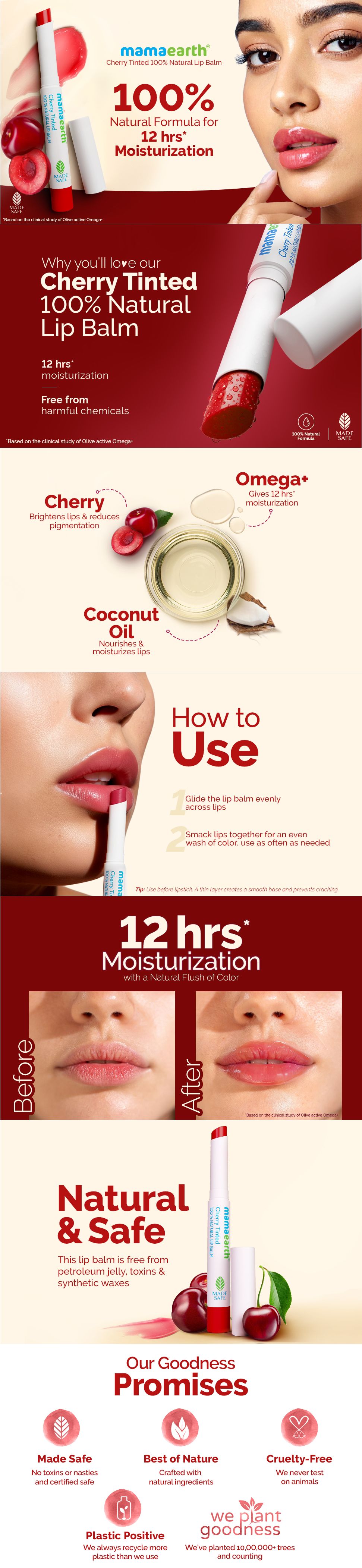 Mamaearth Lip Balm