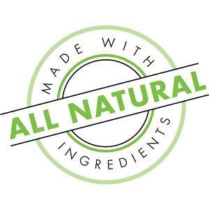 100% natural Ingredients