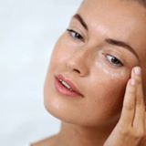 Apply dots all over face & neck and massage in a circular motion