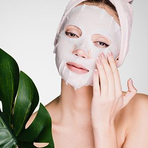 skin illuminating sheet mask for Reduces Blemishes